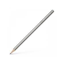 Faber Castell Kurşun Kalem Sparkle Üçgen Gövde Pearl Silver 118213