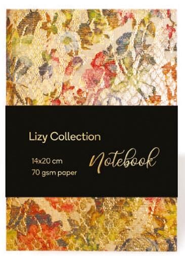 Liz Vintage Varaklı Yaldızlı Defter Krl 168yp 70gr 14x20 Vtg180luxk