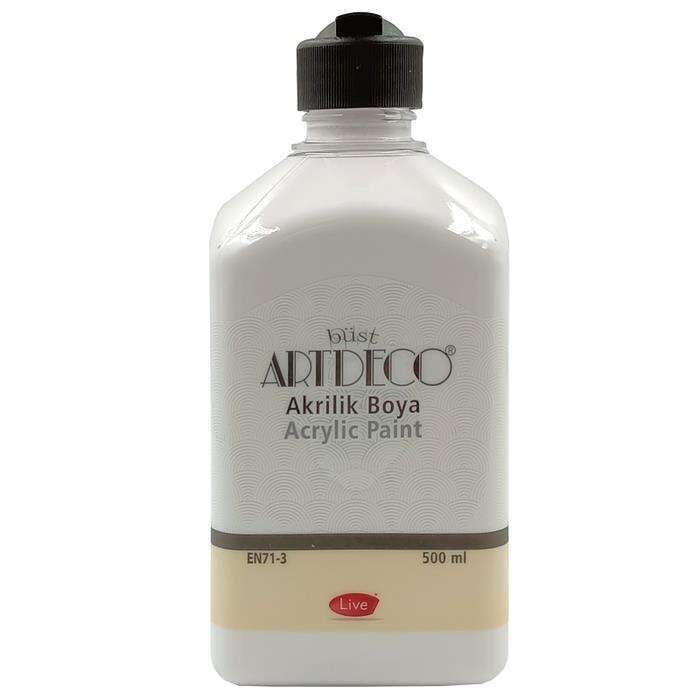 Artdeco Akrilik Boya 500ml Romantik Beyaz 3622 Lv-y-070l-3622