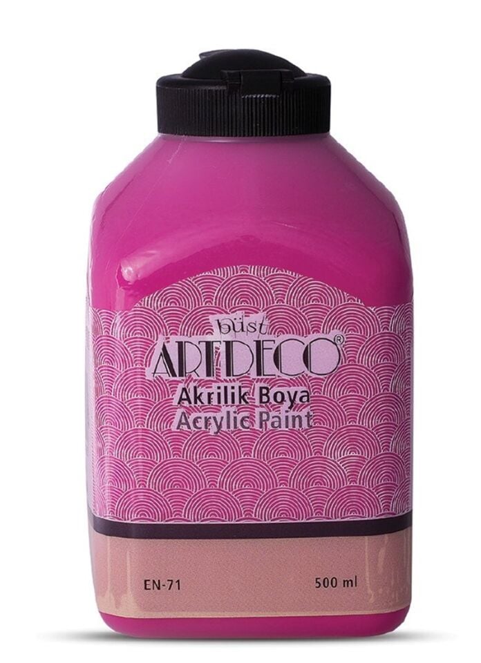 Artdeco Akrilik Boya 500ml Fuşya 3653 Lv-y-070l-3653