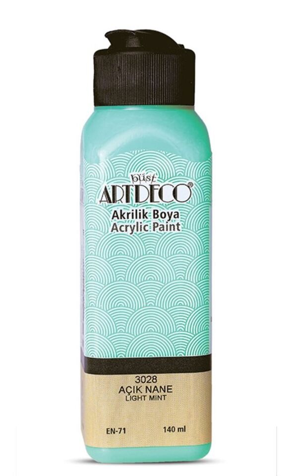 Artdeco Akrilik Boya 140ml Açık Nane 3028 Lv-y-070r-3028