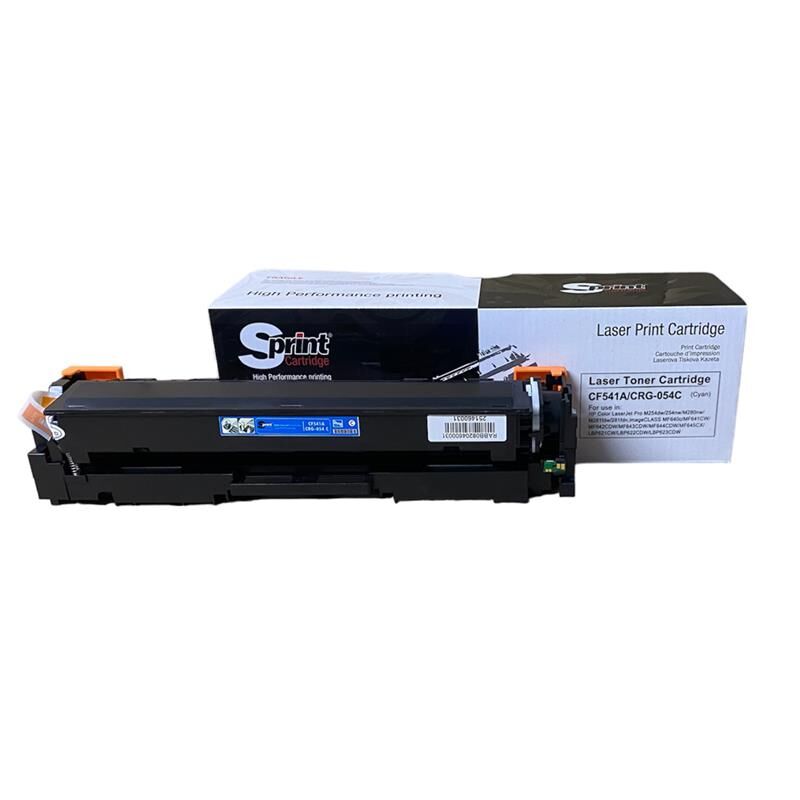 S Print Cf541a (203a) / Crg-054 / Crg-067 Cyan Toner Sp10-203c