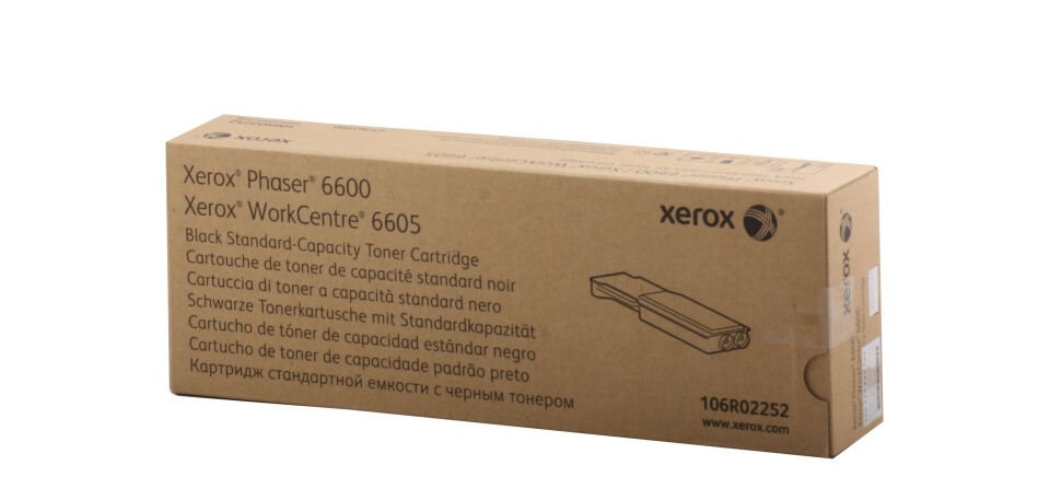 Xerox 106r02252 Phaser 6600-6605 Standart Kapasite Black Siyah Toner Kartuşu