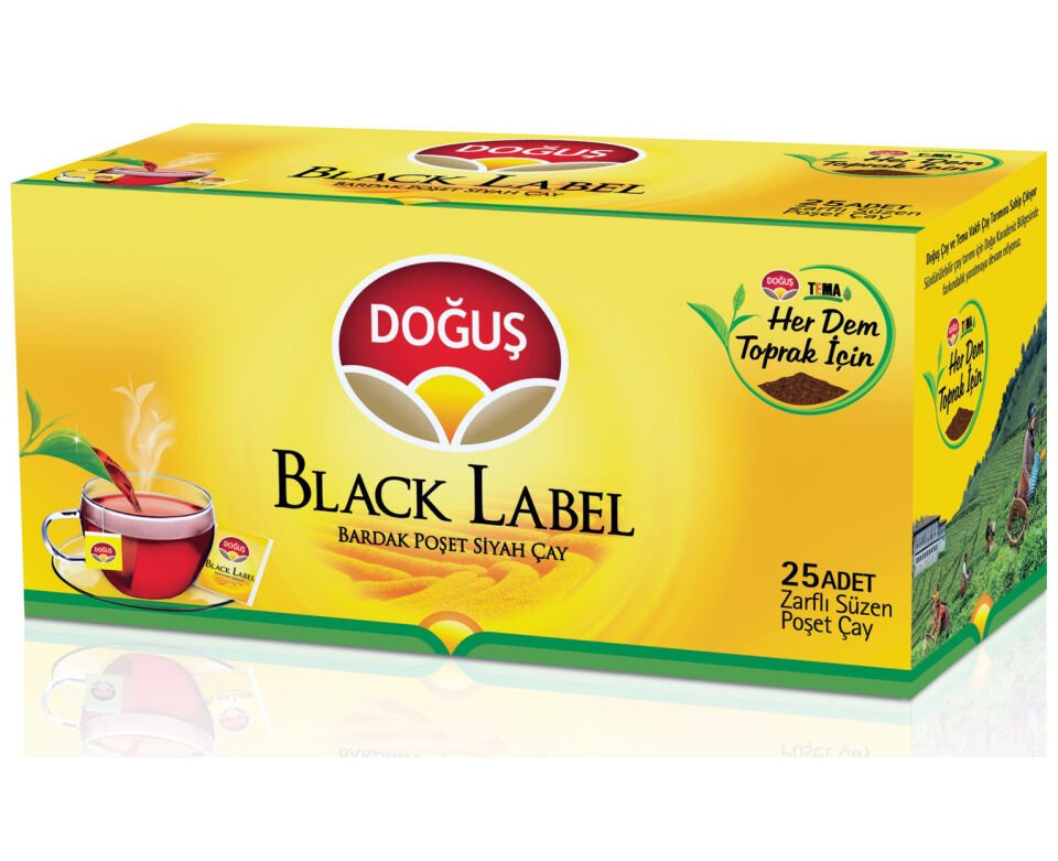 Doğuş Black Label Süzen Poşet Çay 25x2 Gr