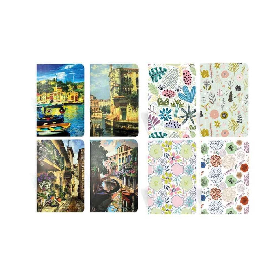 Lızy Defter 16x24 Cm 40 Yp. Çizgili Karton Kapak Dikişli Td17ç