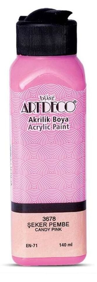 Artdeco Akrilik Boya 140ml Şeker Pembe 3678 Lv-y-070r-3678