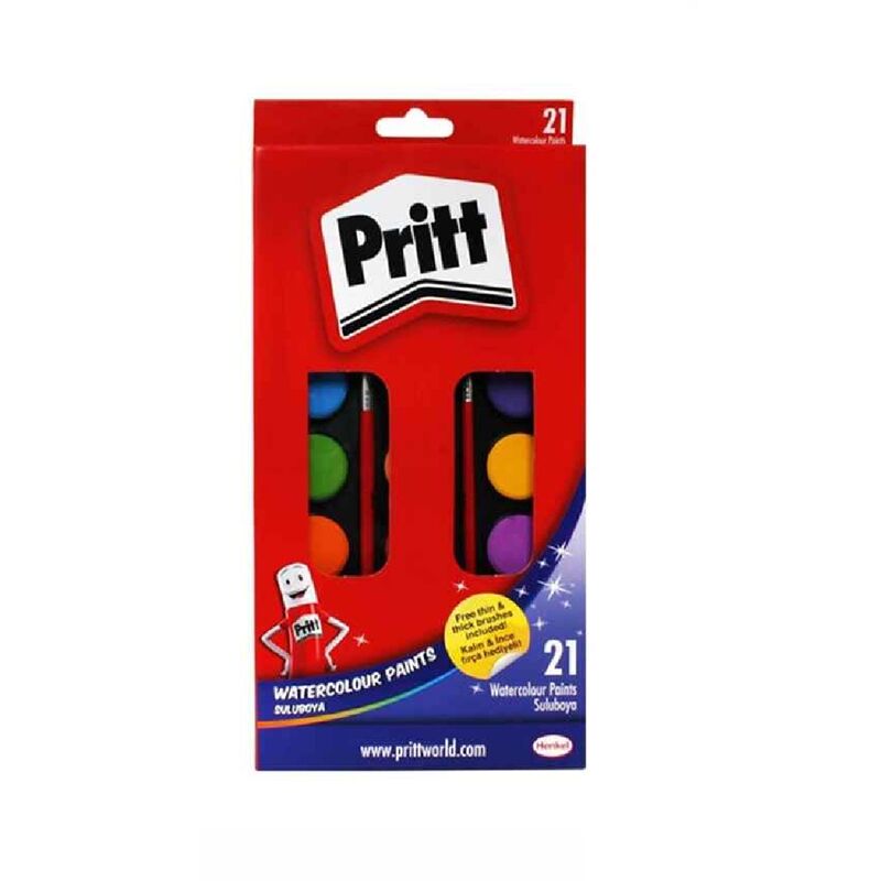 Pritt Sulu Boya 21'li Büyük Tablet 1671703