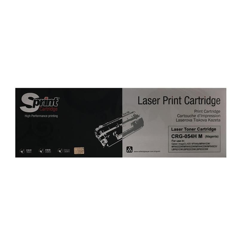 S Print Crg-054h / Crg-067h / Cf543x (203x) Magenta Toner Sp40-054m