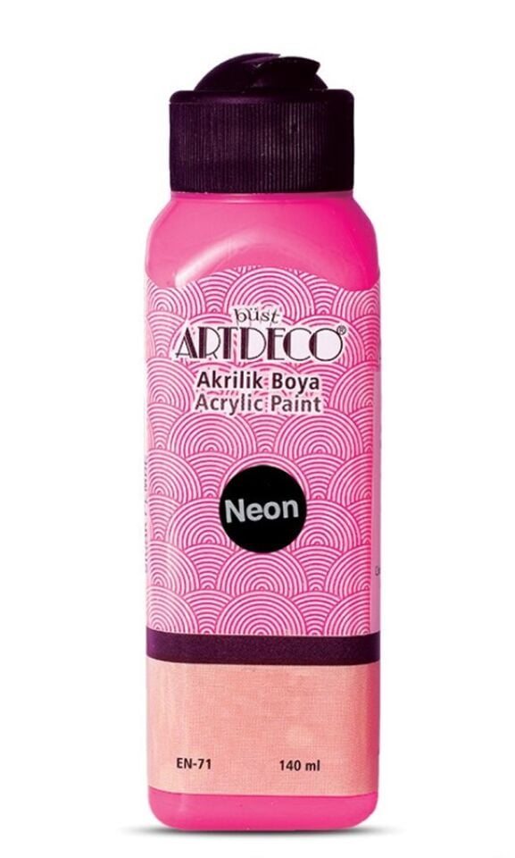 Artdeco Akrilik Boya 140ml Neon Pembe 930 Lv-y-070r-930
