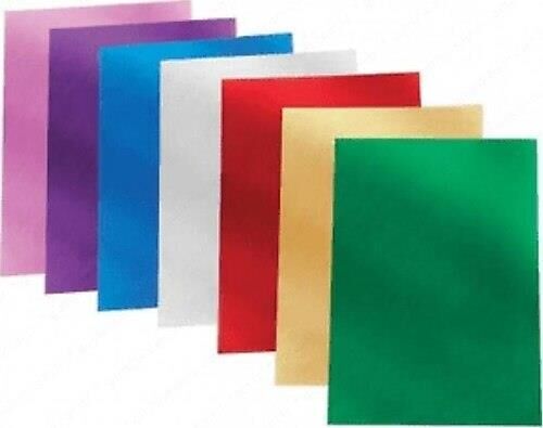 Puti Fon Kartonu Metalik 50x70 Cm 10'lu Karışık P-5565
