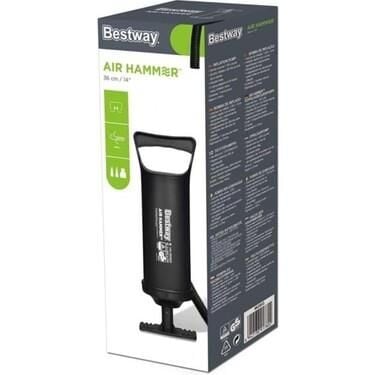 Bestway Aır Hammer 30cm / 12'' Çift Fonksiyon Pompa 62002
