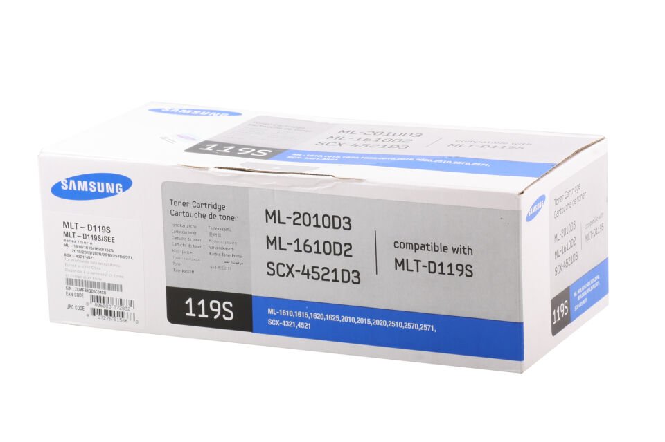 Samsung D119s Black Siyah 2.000 Sayfa Toner Su864a