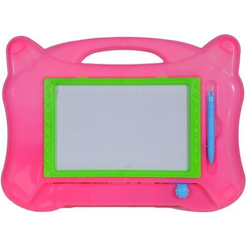 Bu-bu Manyetik Yazı Tahtası Büyük 33x23 Pembe-mavi Yt0008