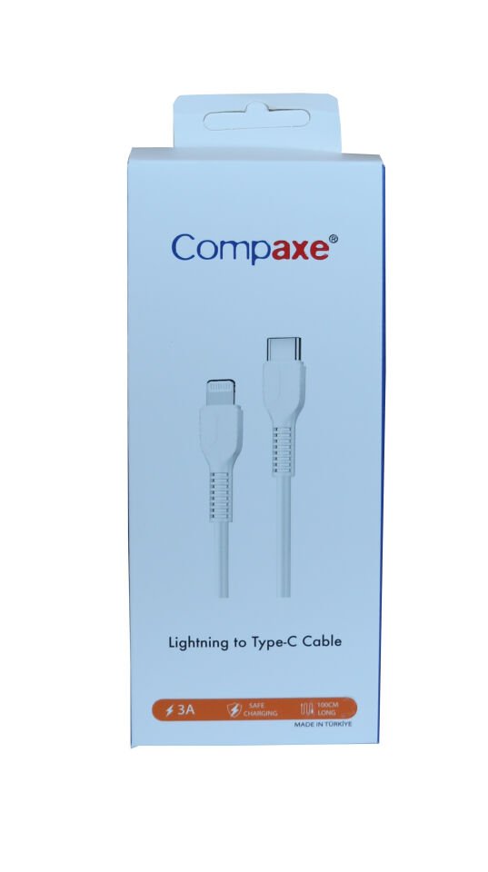 Compaxe Ctk-blt Usb 3.0 1mt 3a Lightning To Type-c Şarj Kablosu