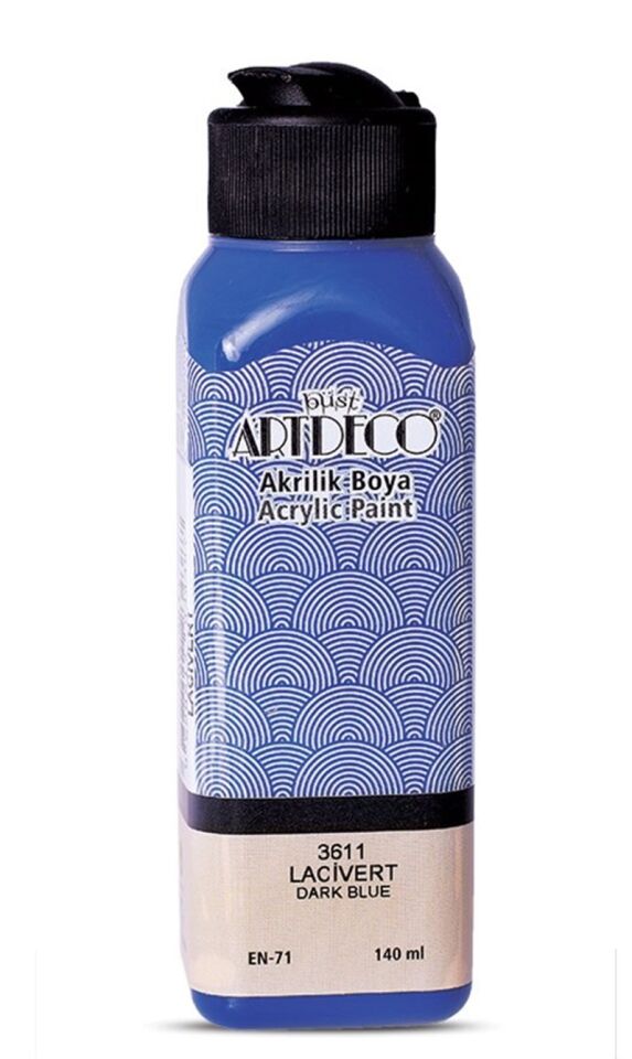Artdeco Akrilik Boya 140ml Lacivert 3611 Lv-y-070r-3611