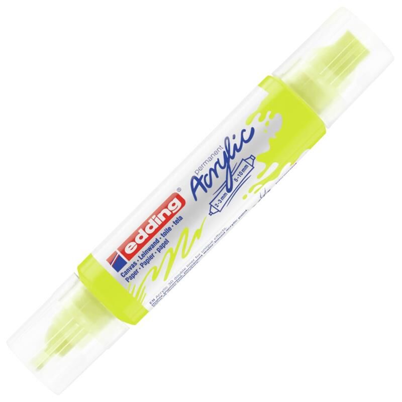 Edding Akrilik Markör 3d Double Lıner Fosforlu Sarı (e-5400) Ed5400065