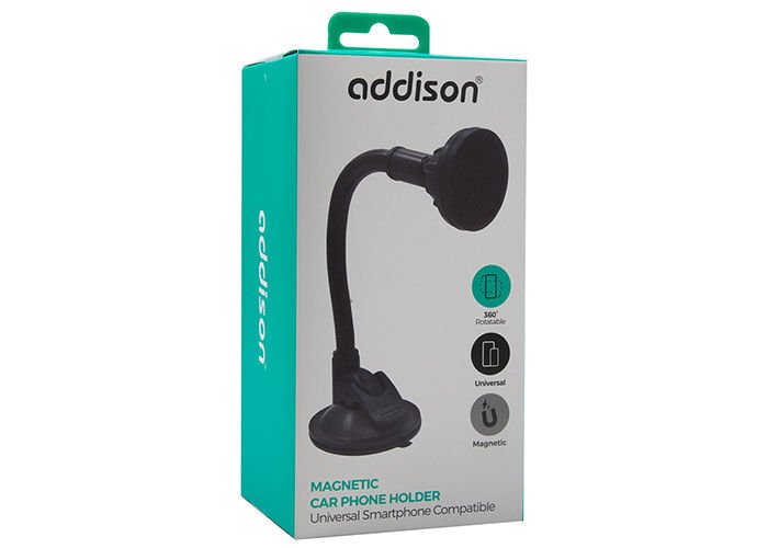 Addison Ads-130 Universal Ayarlanabilir Siyah Mıknatıslı Telefon Tutucu