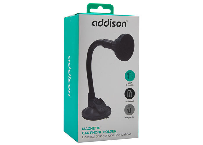 Addison Ads-130 Universal Ayarlanabilir Siyah Mıknatıslı Telefon Tutucu
