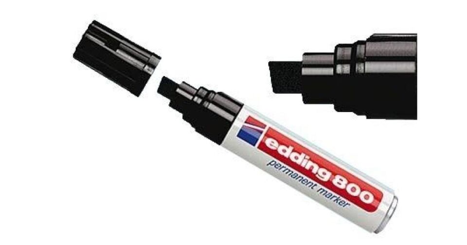 Edding Permanent Markör Siyah (e-800) Ed800001