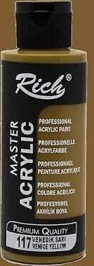 Rich Master Akrilik Boya 120 Cc Venedik Sarı Akr-120-117