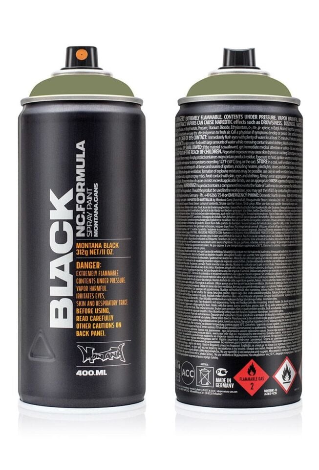 Montana Black Sprey Boya 400ml Murdock Blk6920 Lv-mo-264269