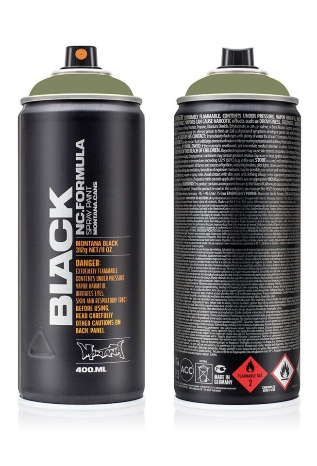 Montana Black Sprey Boya 400ml Murdock Blk6920 Lv-mo-264269