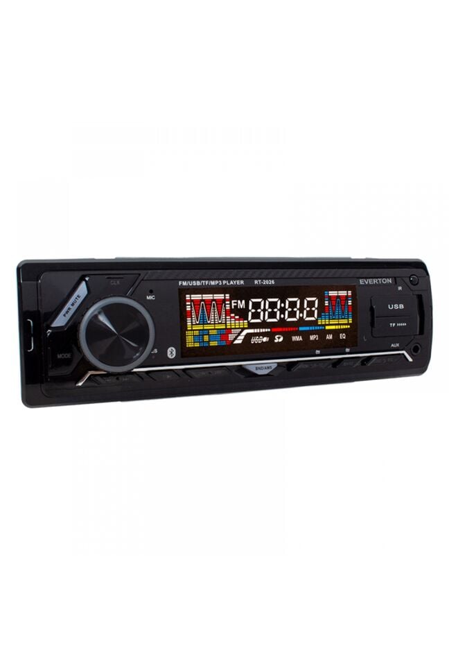 Everton Rt-2026 Bluetooth Tf-usb Kart Color Lcd Aux Fm 4x55w Kumandalı Oto Teyp