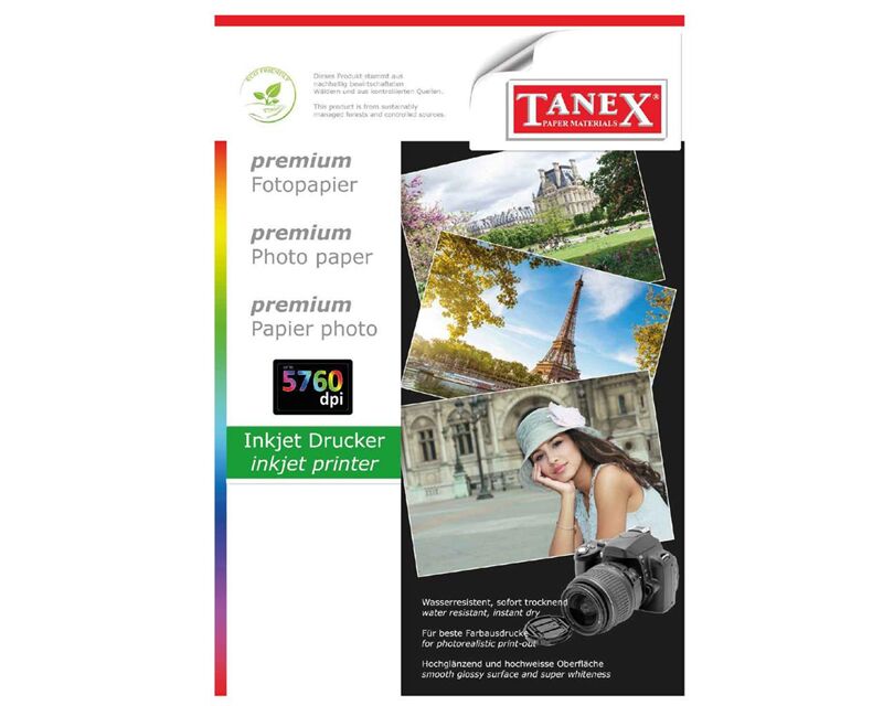 Tanex 200 Gr A4 Fotoğraf Kağidi 25'li Paket Fot200a4025