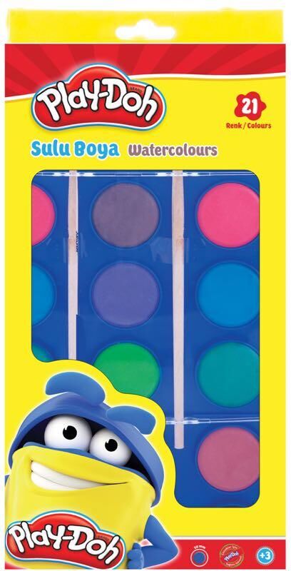 Play-doh Sulu Boya 21'li 28 Mm Play-su004