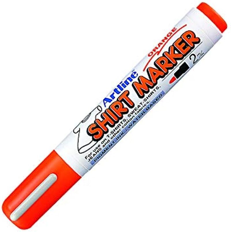 Artline Shirt Marker Tişört Markörü Uç:2,0mm Turuncu Lv-a-ekt-2 Orange
