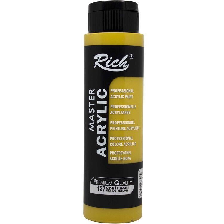 Rich Master Akrilik Boya 500 Cc Oksit Sarı Akr-500-06585