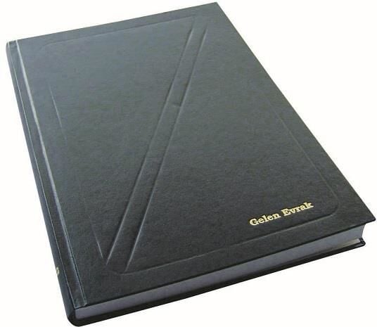 Dilman Gelen Evrak Defteri Ciltli 22,5x32 96 Yp