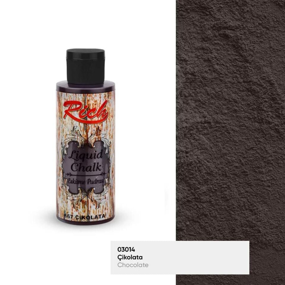 Rich Eskitme Pudrası 120 Cc ( 667 ) Çikolata Esp-120-03014