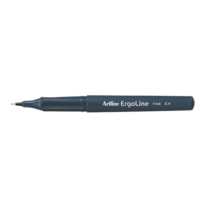 Artline Ergoline 3400 Fine Yazı Kalemi Uç:0,4mm Siyah Lv-a-erg-3400 Black