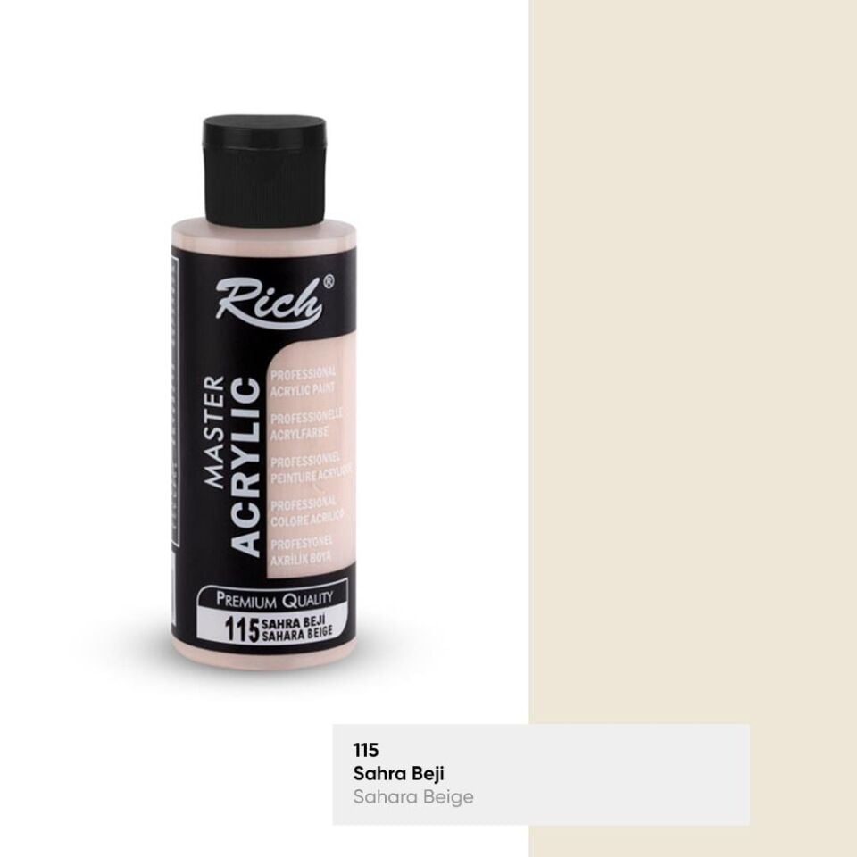 Rich Master Akrilik Boya 120 Cc Sahra Beji Akr-120-115
