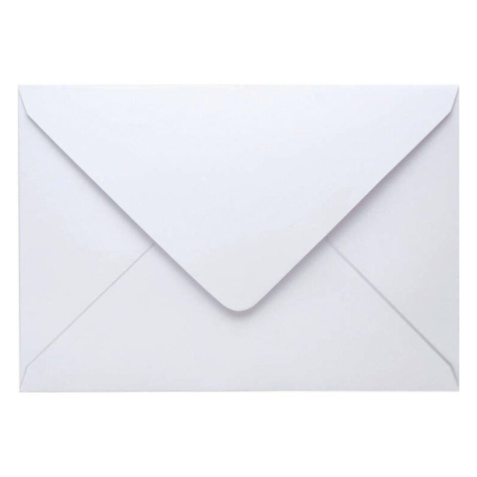 Asil Doğan Davetiye Zarfı 16x16 Cm 110 Gr Beyaz As-5030