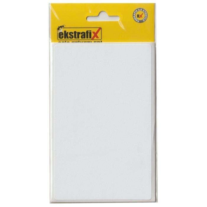 Ekstrafix Ofis Etiketi 10'lu Beyaz 120x75 Mm ( Sc-001 B )