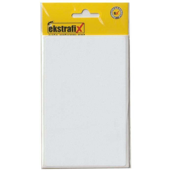 Ekstrafix Ofis Etiketi 10'lu Beyaz 120x75 Mm ( Sc-001 B )