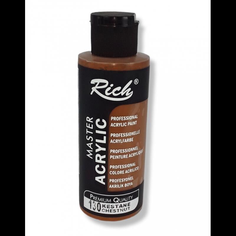Rich Master Akrilik Boya 120 Cc Kestane Akr-120-130