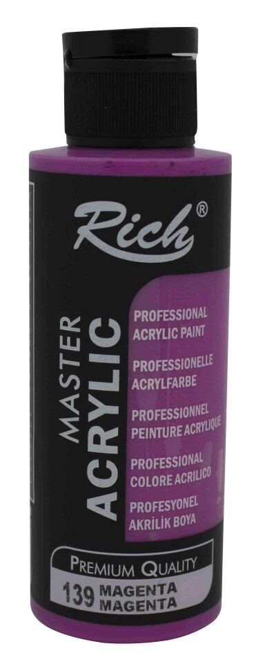 Rich Master Akrilik Boya 120 Cc Magenta Akr-120-139