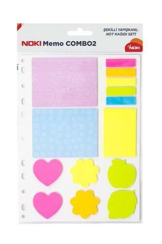 Noki Yapışkanlı Not Kağıdı 9+1 İndeksli Combo 2 Set 12702