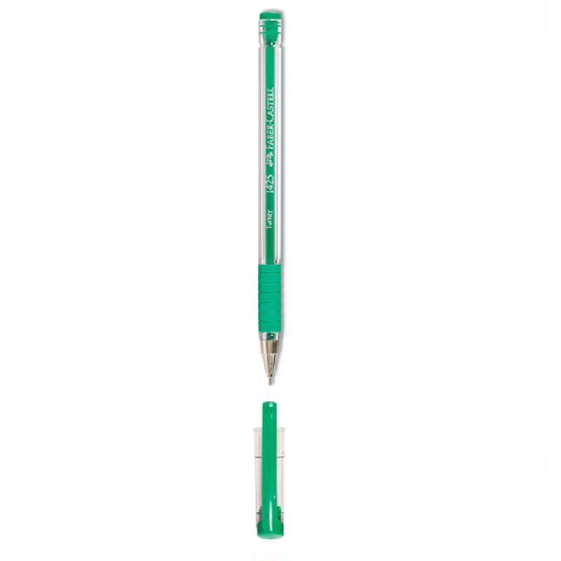 Faber Castell Tükenmez Kalem 0,7 Mm 1425 İğne Uçlu Yeşil 10161