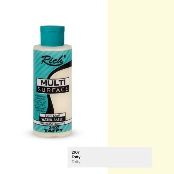 Rich Multi Surface Akrilik Boya 120 Cc Taffy Mls-120-2107