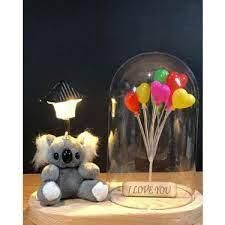 Şekilay Oval Işıklı Fanus Kr9046