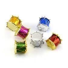 Nedi Ağaç Süsü Trampet Büyük Renkli 6 Lı Nedi-as9