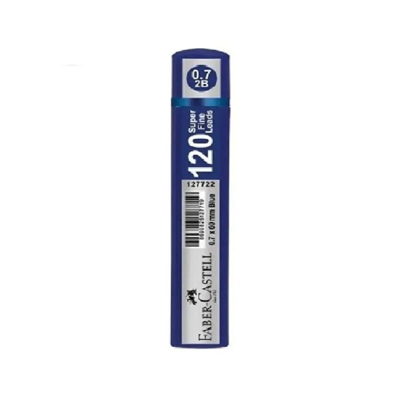Faber Castell Kalem Ucu ( Min ) 0,7 Mm Grip 2b 60mm 120'li Mavi Tüp 1427