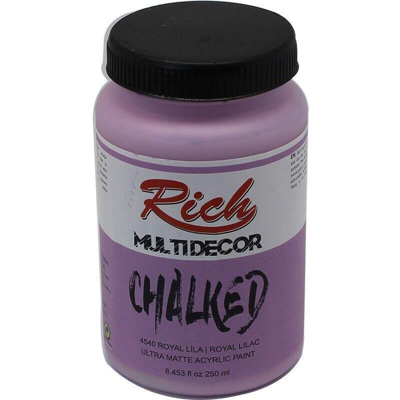 Rich Multi Decor Chalked 250 Cc Royal Lila Mdc-250-4540