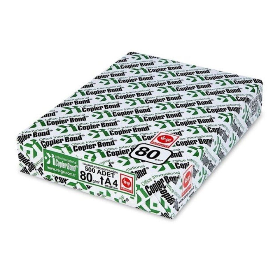 Vege Fotokopi Kağıdı A4 80gr 500'lü Paket
