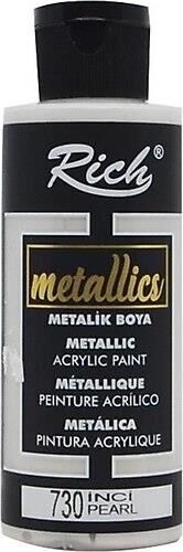 Rich Metalik Akrilik Boya 120 Cc ( 606 ) İnci Met-120-03960