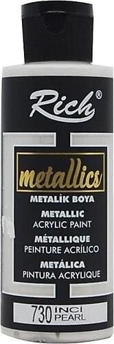 Rich Metalik Akrilik Boya 120 Cc ( 606 ) İnci Met-120-03960